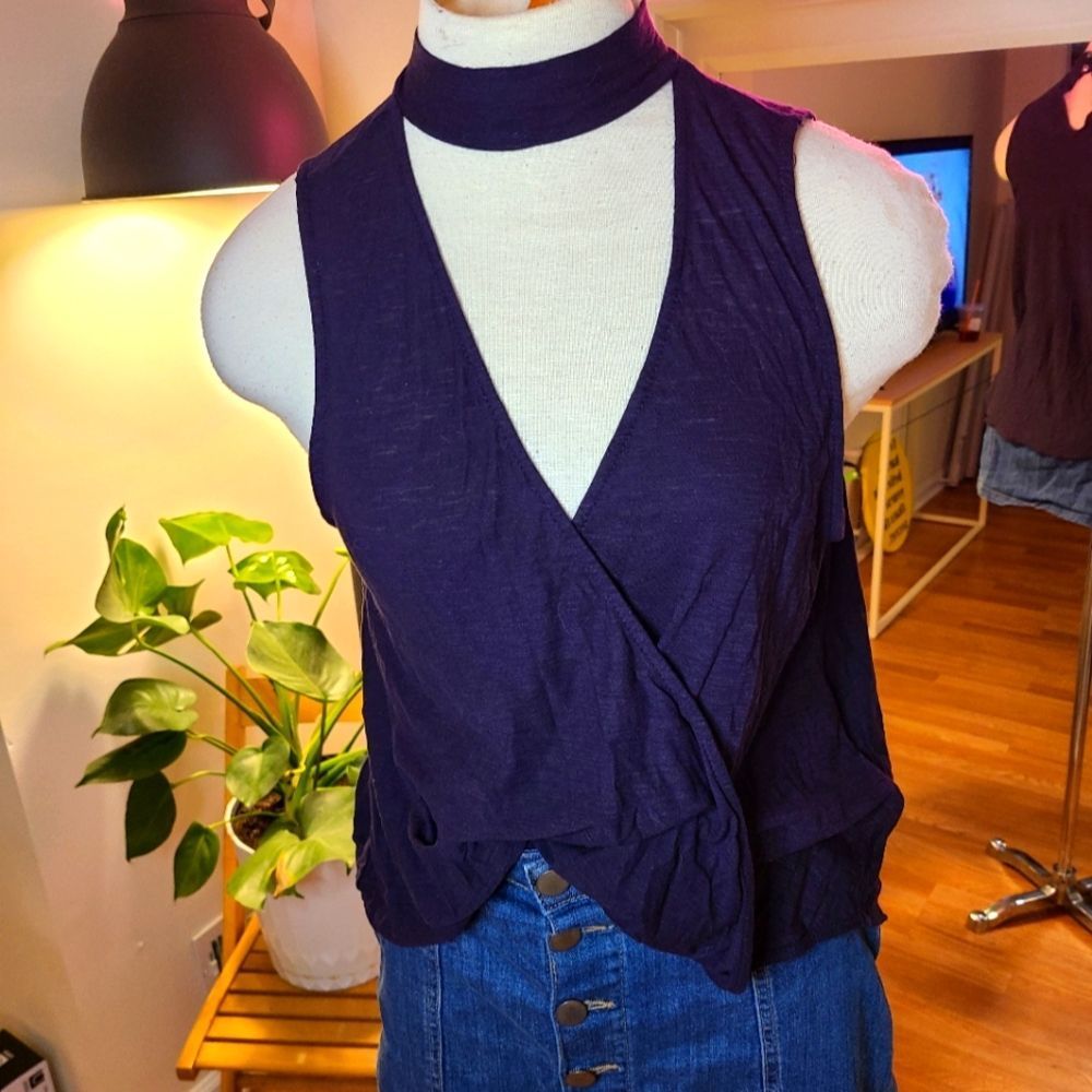 Urban outfitters purple blouse